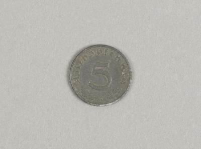 5 Pfennig coin