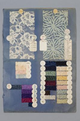 Lace samples from M. Meyer & Company