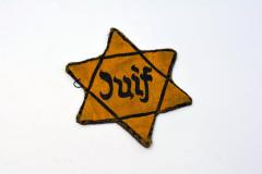 Star of David badge belonging to Jannushka Elisheva Jakoubovitch