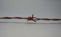 Barbed wire from Oskar Schindler's factory in Brünnlitz 
