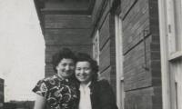 [Photograph of Jennie and sister Dora]